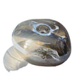 Modern Antique Style Ball Shape Lamp Shade with G9 Silver Screws Silver Irregular Molding Glass for Home Application