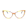 Luxury Fashion Acetate Cat Eye Glasses Frame Multicolor Optional Ladies Spectacles Anti Blue Light Eyewear Frame for Women