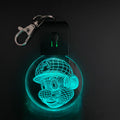 Rechargeable Led Keychain Part for Acrylic Plate 3d Night Light Gift and Customized Gift Lamp Promotion Items