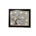 Wholesale Home Decoration MDF Wooden Night Lightbox 3d Photo Led Shadow Box Frames With Led Light