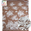 French Mesh Net Fabrics African Tulle Lace With Beads Sequins Tulle Beads African Bridal Fabric for Dresses