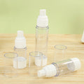 15/30/50ml AS Airless Spray Portable Press Lotion Bottle Makeup Subpackage Sunscreen Cosmetic Airless Pump Cosmetics Bottle