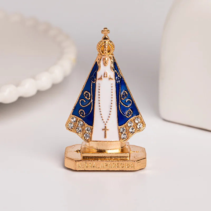 Mecrt Religious Ornament with Stickers  Desktop Decoration Our Lady of Aparecida Nossa Senhora Aparecida Nossa Senhora Aparecida