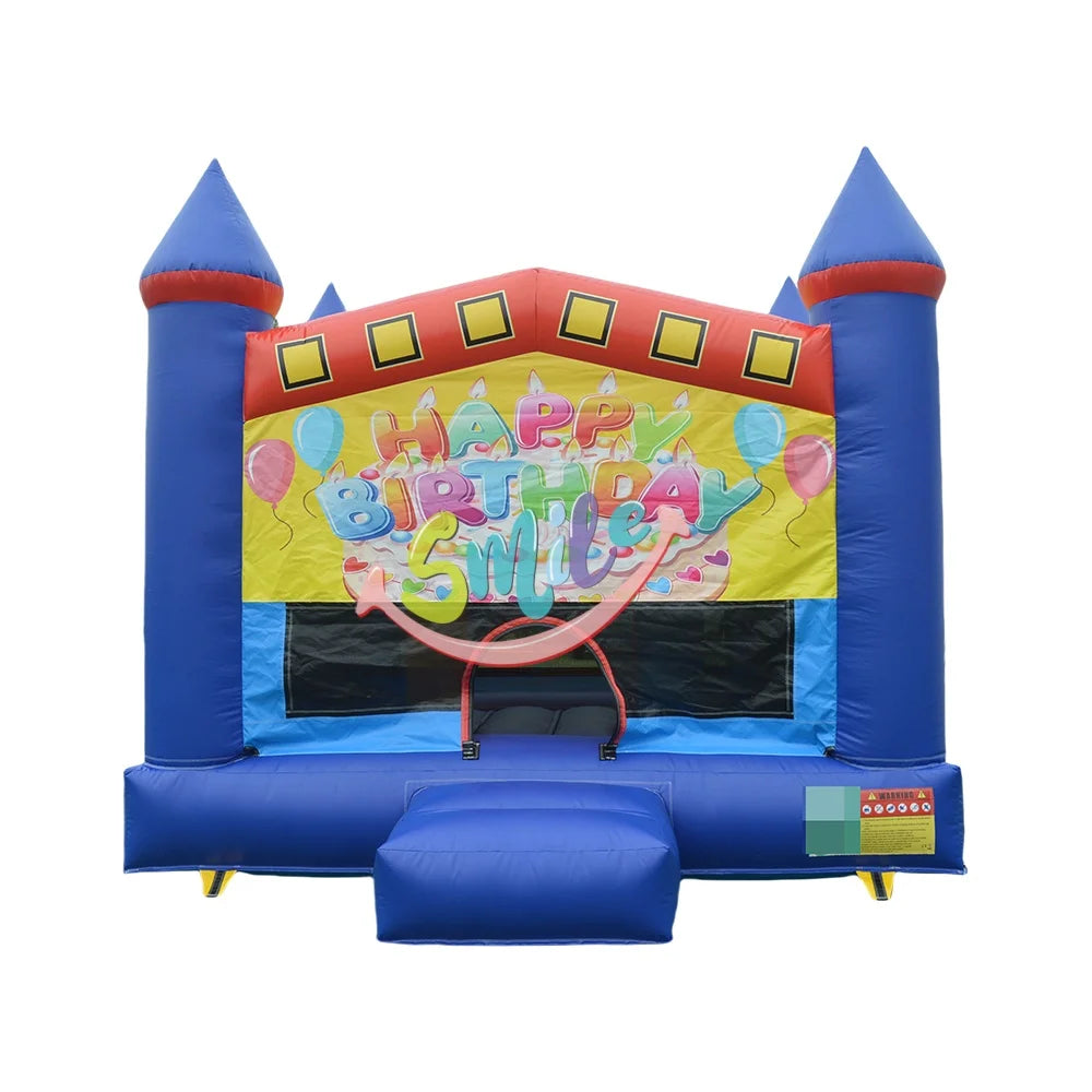 Party Event Rental Inflatable Bouncer Happy Birthday Jumping Castle for Kids