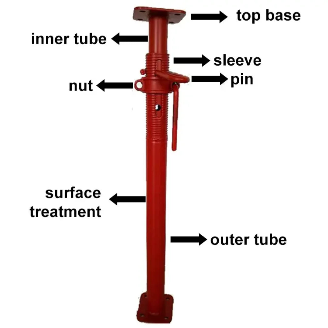 Steel Scaffolding Floor Shoring Adjustable Props