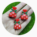 Resin Christmas Decoration Flatback Cabochon Cartoon Deer Santa Penguin Snowman Scrapbooking Crafts DIY Hair Accessories