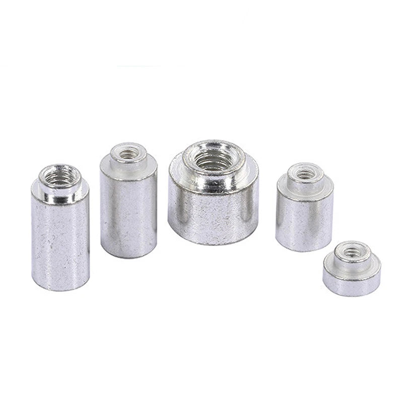 SMTSO-M2 Copper Tinned Patch Nut Solder Board Spacer Stud Table Attached Pcb Standoff Nut Smd Nut