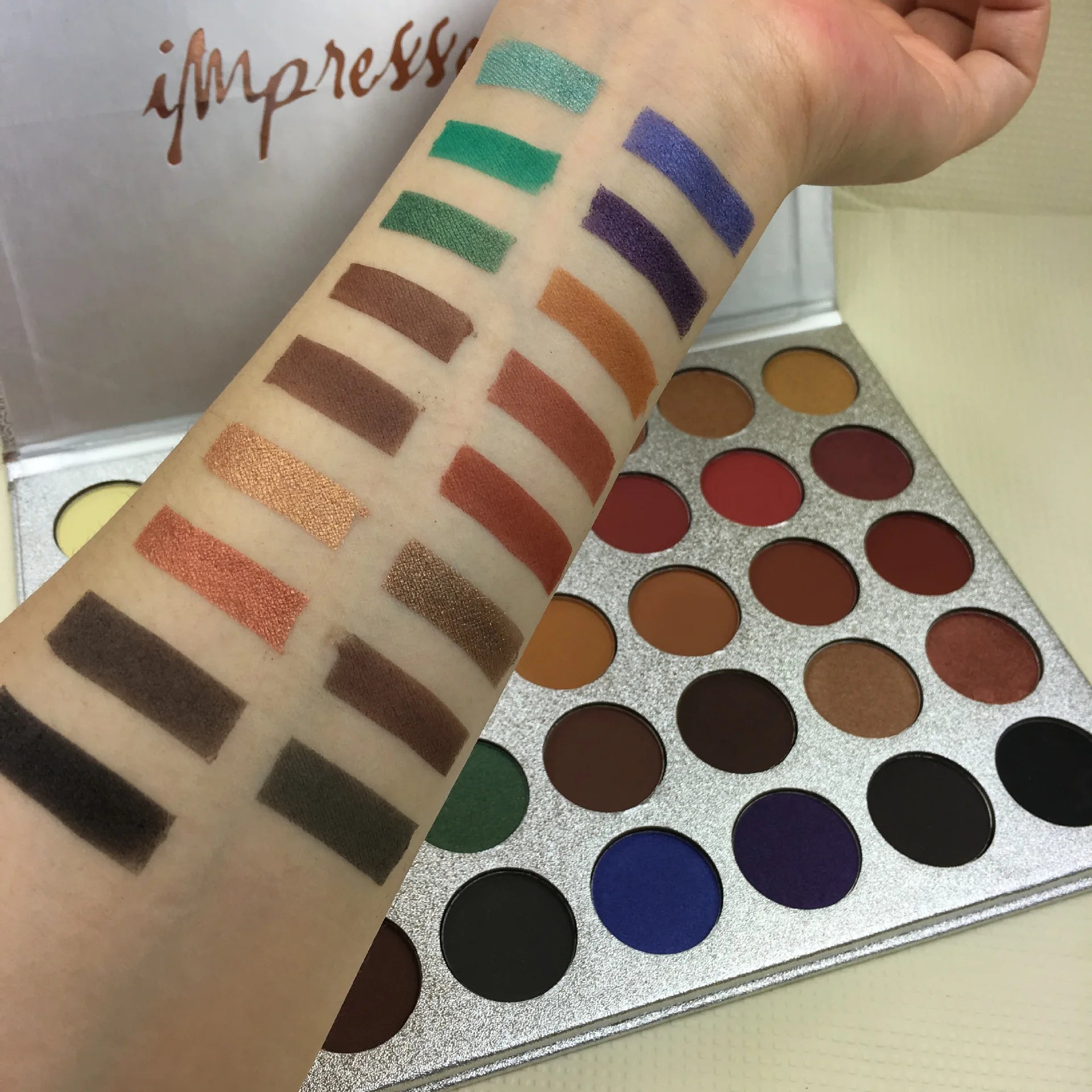 Beauty Glazed 35 Colors Iridescent Multi Chrome Eye Shadow Private Label Waterproof Long Lasting Eyeshadow Stick Sets