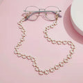 Pearl Flower Shape Metal Neck Cord Rope String Hold Optical Glasses Neoprene Chain Strap Thread Line Newset Sunglasses Cord