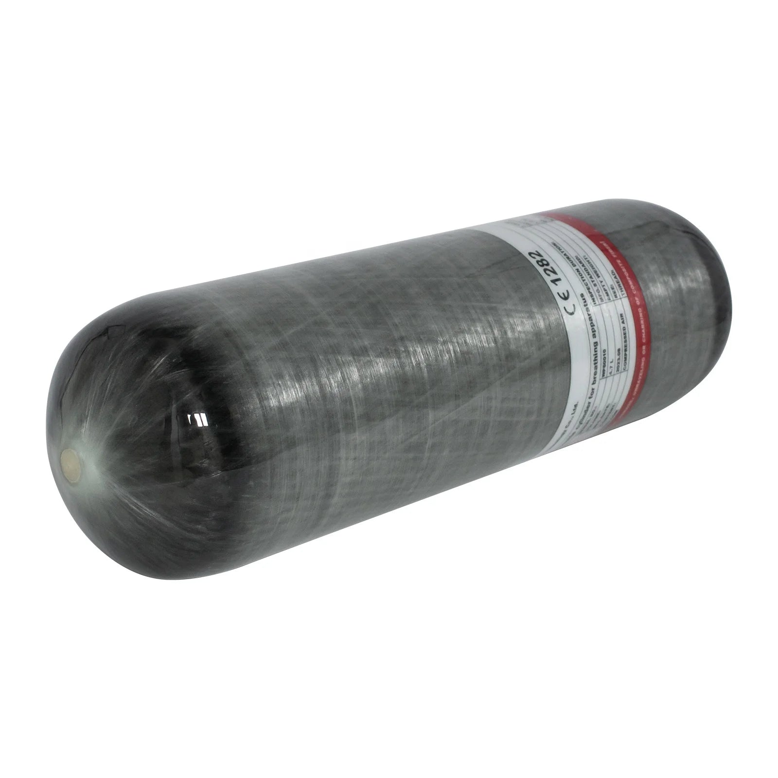 TUXING 4.7L Factory Wholesale High Pressure 300bar 4500psi Underwater Composite Aluminum Scuba Diving Carbon Fiber Gas Cylinder