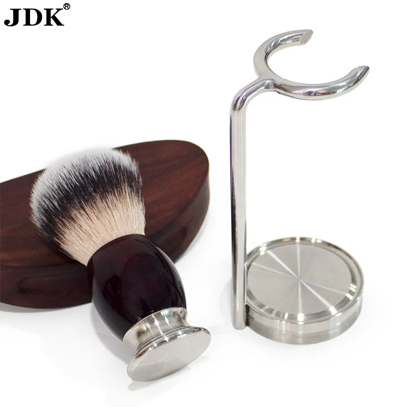 China Factory JDK Direct Sales New Arrival 304 Stainless Steel Shaving Brush Kit Stand