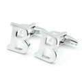 Hot Sale Alphabet Letter B Cuff Links Formal Dress Suit Shirt Wedding Business Tuxedo Accessory Sleeve Button Initial Cufflinks
