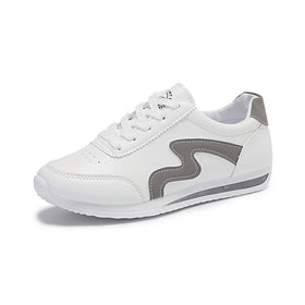 Spring 2026 New Flat Bottomed Women's Trend Casual Shoes Low Top Sports Shoes