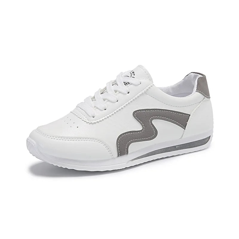 Spring 2026 New Flat Bottomed Women's Trend Casual Shoes Low Top Sports Shoes