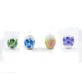 Wholesale 8*10mm White Ceramic Glazed Stone Beads for Jewelry Making