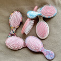 ZiTeng Customizable LOGO Acetate Hair Comb Massage airbag Comb Small Oval Portable Comb for Home Hair Styling and Curling