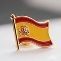 Antique Modern Custom World & Country Flag Lapel Pins Personalized USA France Canada & China with Magnetic Brooches Made America