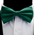 Men's Pre-tied Bow Tie Yellow Bule Red Colorful Solid Bowtie Suit Business Wedding Party Waterproof Bow TieS Accessories