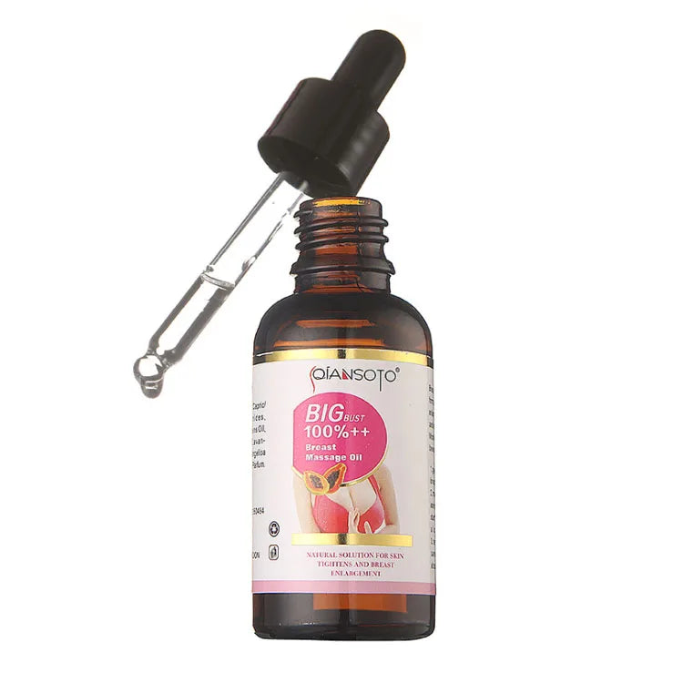 QIANSOTO Hot Sell Safe Papaya Chest Breast Massage Cream Bigger Breast Breast Massage Oil