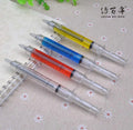 Hot Sales Cheap Advertising Plastic Syringe Shaped Ballpoint Pen with Custom Logo Multi-Color Options for CENTURY Brand