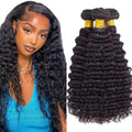 10A Brazilian Remy Hair Weaving Extensions Deep Wave Human Hair MegaBDM