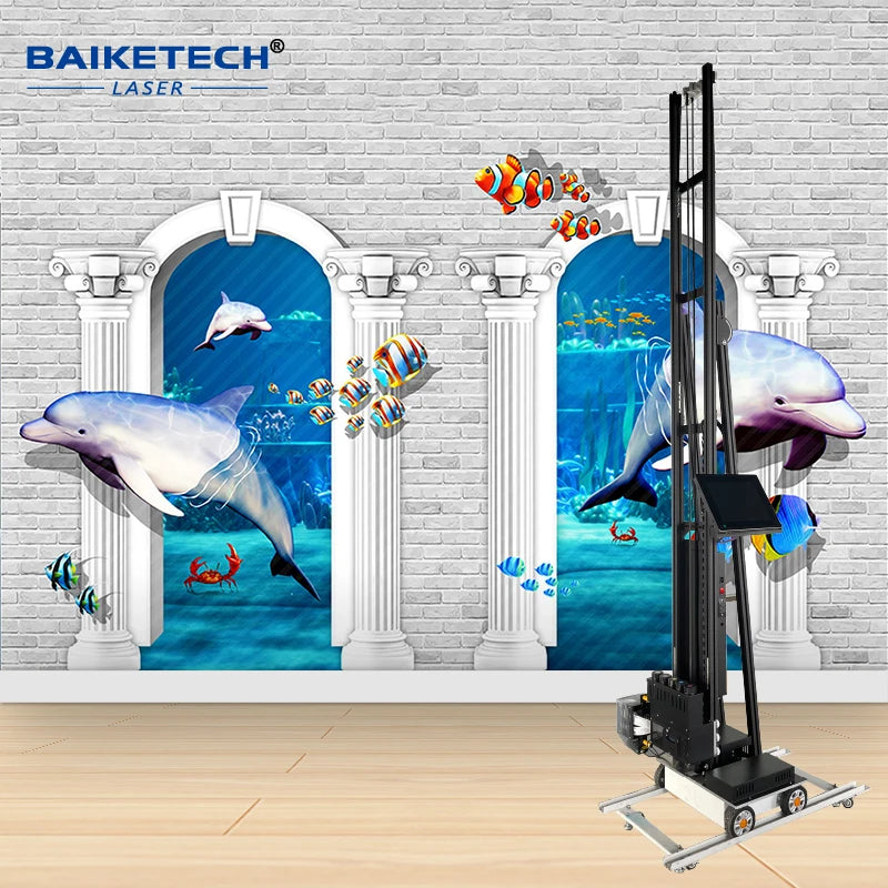 3D Automatic Vertical Wall Printer/printing Machine Automatic Machinery Equipment Wall Painting Printer Machine
