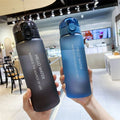780ML Student Summer Dinking Plastic Juice Milk Water Cups Jug Outdoor Camping Frosted Sport Water Bottles for Children With Rop