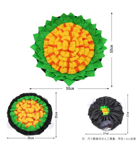 Durable Dog Snuffle Mat with Suction Upgraded Chewable Sniffing Snuffle Mat Dog with Lick Pad