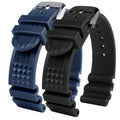 20mm 22mm Silicone Watch Strap Men Sport Diving Waterproof Rubber Wrist Band Bracelet Accessories for  Watch