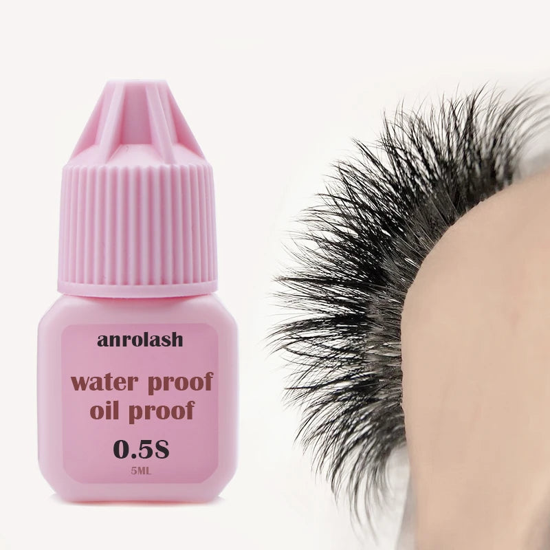 Fast Drying 0.3-2 Seconds 8-9 Weeks Long Retention Private Label Waterproof Oilproof Eyelash Extension Glue Adhesive Liquid Form