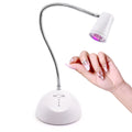 Certified Sun 18W Rechargeable White/Black LED UV Nail Lamp Dryer Grs Certified Light Nail Dryer