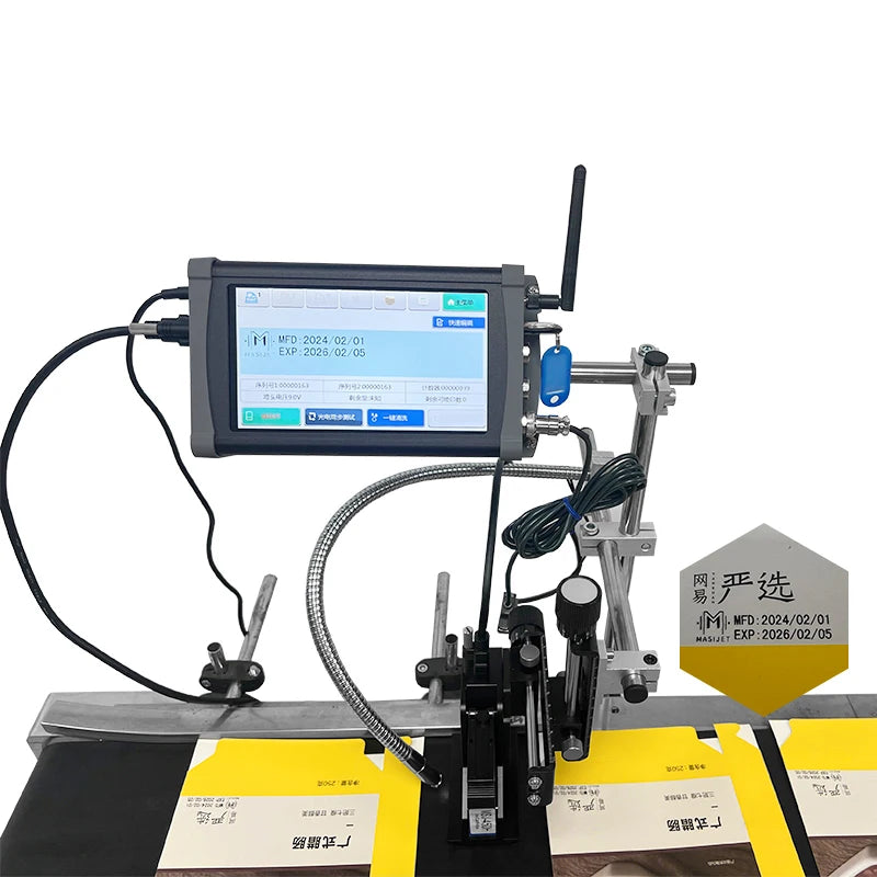Small Business Industrial Packaging Online Inkjet Printer TIJ2.5 Inkjet Printer for Variable Expiry Date Tij Printer Machine