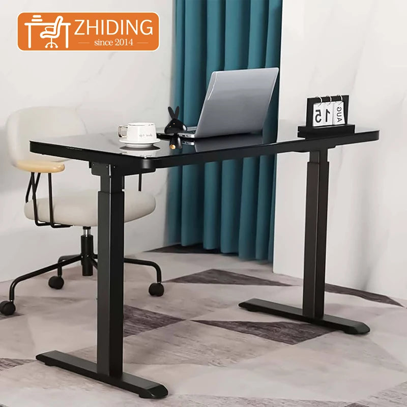 Electric Height Adjustable Standing Desk Dual Motor Intelligent Automatic Lifting Sit-Stand up Table