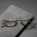 KMN114+ Wholesale Lightweight Men's Frames High-quality Hand-made Titanium Frames for Women