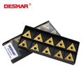 DESKAR CNC Lathe Carbide Inserts Turning Tools Machining Steel Parts More Impact Resistant TNMG160404 160408 160412-TM LF9028