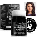 ELAIMEI Private Label Travel Size Natural Organic Volumizing Dry Shampoo Powder for Women Brunette Dark Hair