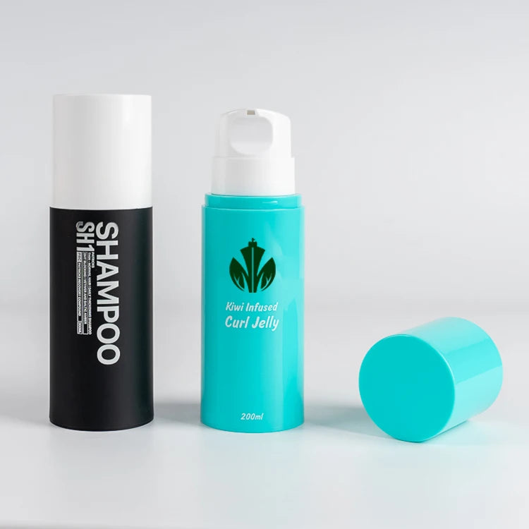 Custom 150ml 200ml 250ml Luxury Empty Plastic PP Vacuum Cosmetic Container Airless Lotion Pump Bottle for Shampoo Hair Care