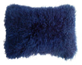 Luxury Real Curly Tibetan Sheepskin Fur Plush Cushion/Pillow Cover Mongolian Lamb Fur Solid Patchwork Rectangle Home Hotel