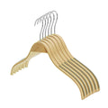 Wholesale Cheap Price Supermarket Laminated Wood Hanger for Mall