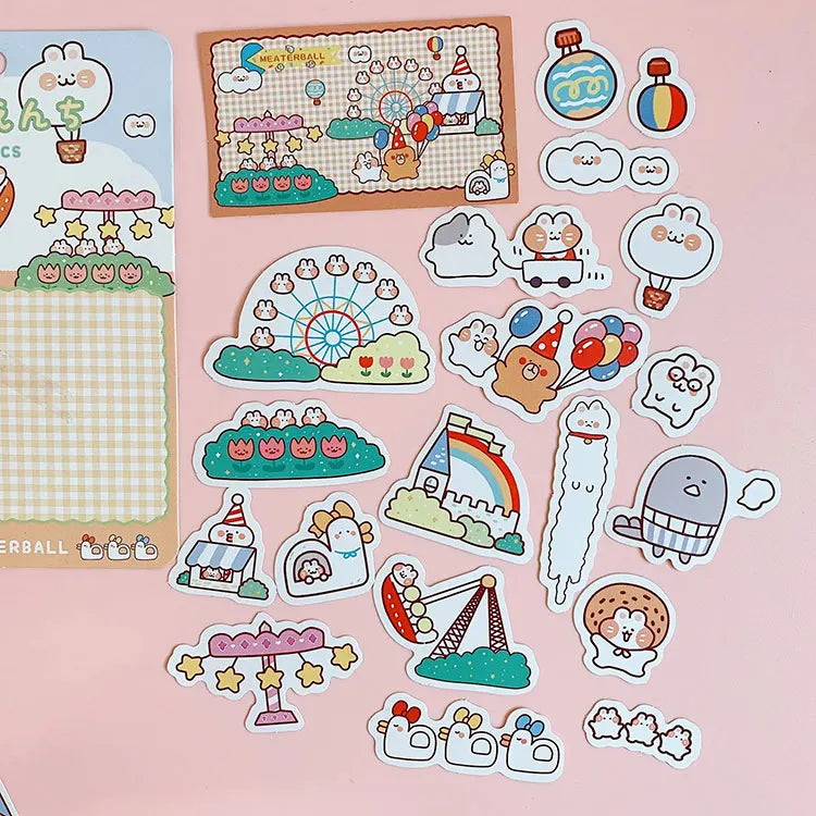 Wholesale Die Cut Label Cute Kawaii Anime Customized Individual Promotion Sticker