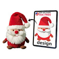 Wholesale Custom Santa Claus Plush Toys From China Factory Christmas Cartoon Plush Doll PP Cotton Filled for Holiday Gifts