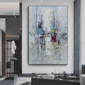 Hanging Paintings Modern Framed Large Canvas Wall Art Decor Scenery Oil Painting for Living Room