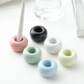 Natrual Organic Bathroom Series Multi Color Toothbrush Stand Ceramic Toothbrush Holder