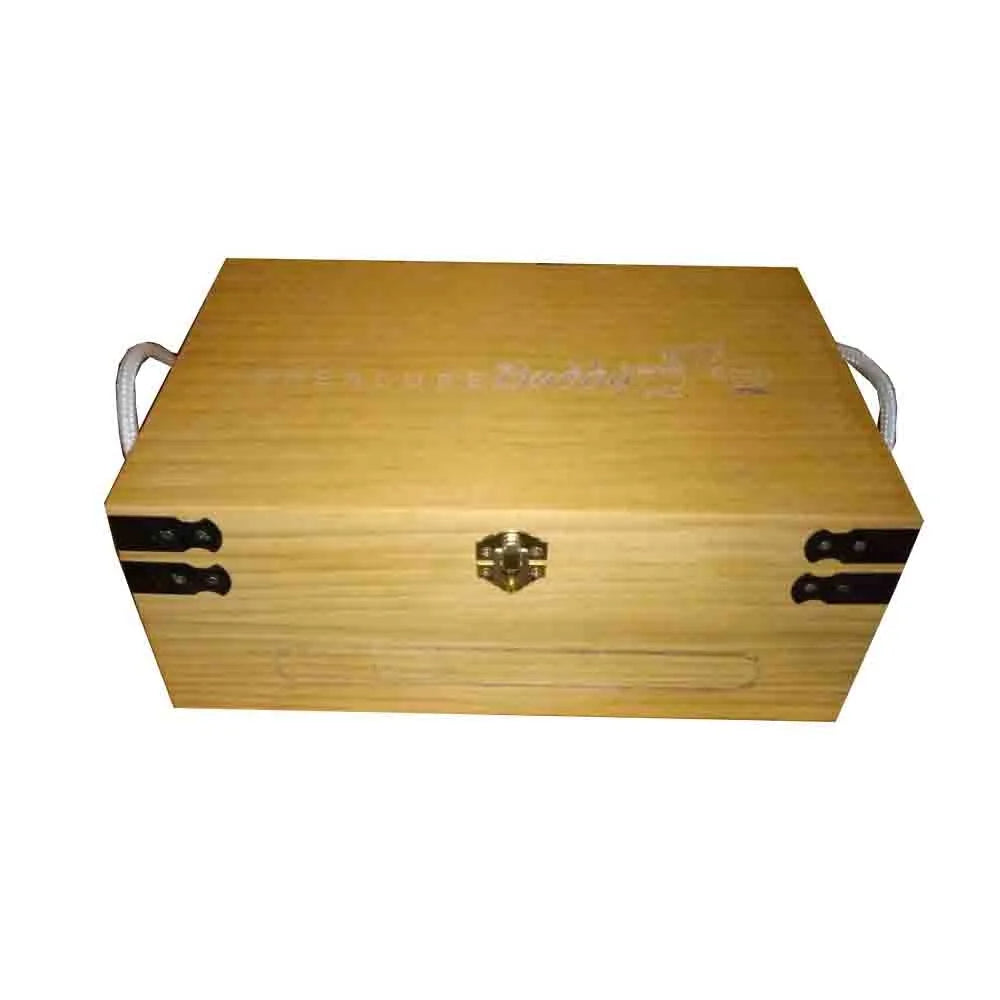 Decorative Wooden Treasure Chest Box Kids Multi Use Trinket Box with Handle for Gift Storage Box MegaBDM