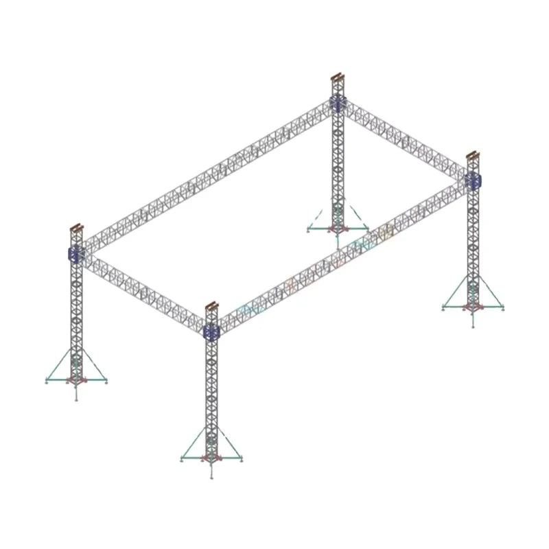 Outdoor Concert Event 290mm X 290mm Stage Truss System for Concert Stage