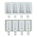 Ice Cream Mold Silicone Food-grade Durable Reusable BPA Free Silicone ODM Customization Accept Ice Lolly Mold