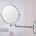 Brass Chrome Bathroom Compact Mirror Framed Make up Wall Mirror