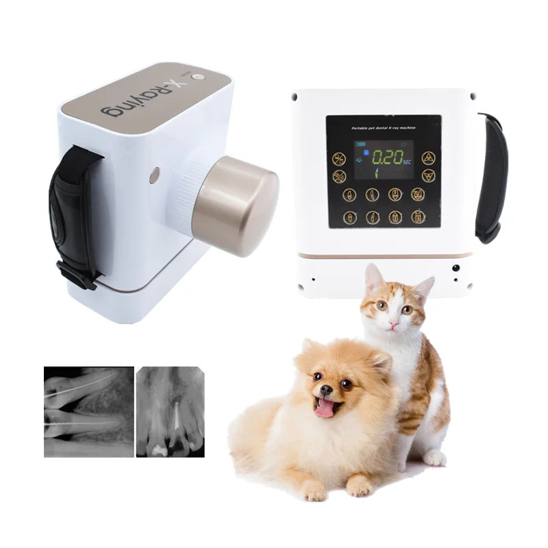 Veterinary Medical Equipment Portable Veterinary Intaroral Dental X-ray Unit DR Imaging System for Animals