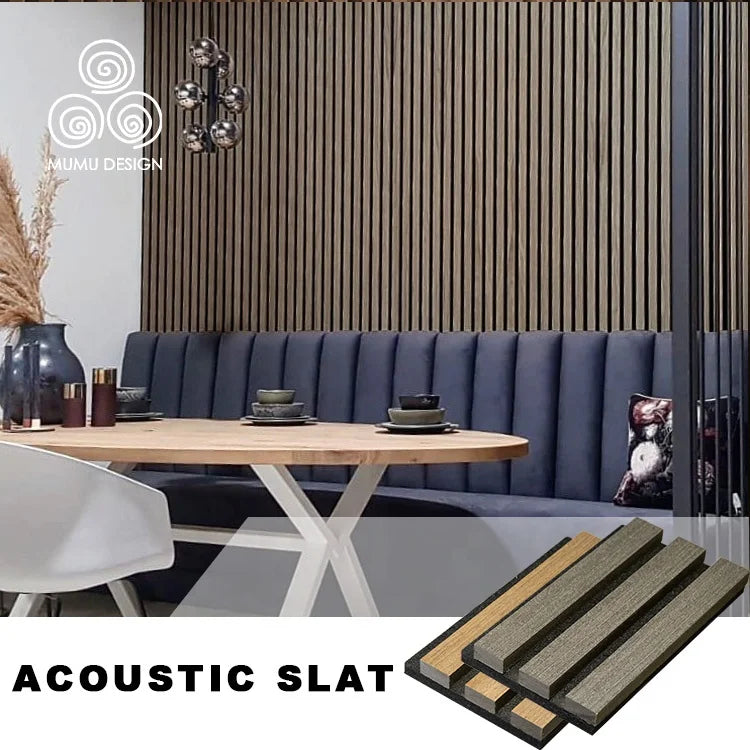 Polyester High Density Felt Sound Proof for KTV Fabric Wood Slat Ceiling Acoustic Office Wall Panels