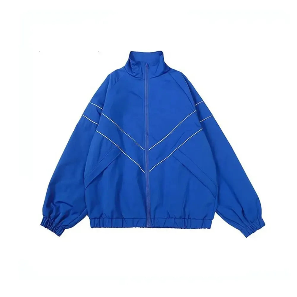 100% Polyester Oversized Waterproof Jacket for Men Casual Plus Size High Street Style with Printing Winter Season Accessory